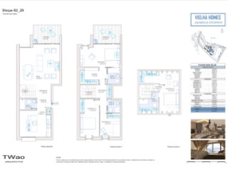 Apartamento Triplex Bloque 2 B2 2B | 4 Habitaciones | 4WC