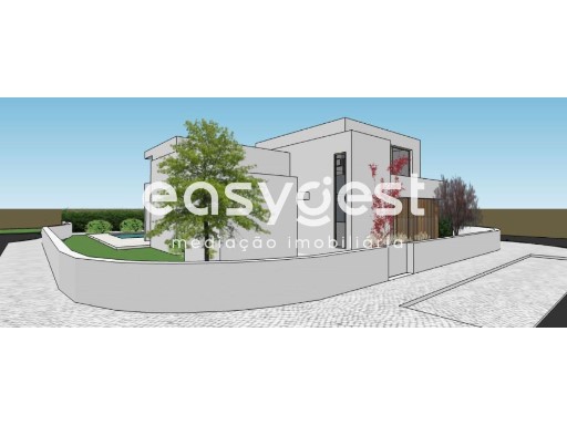 Excellent Lot with an area of 650.8 m2, with approved project in Estoi | 