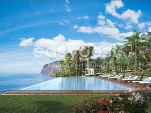 Appartement 1 chambre avec 86,8 m2 dans une copropriété de luxe à Funchal | 2 Pièces | 2WC