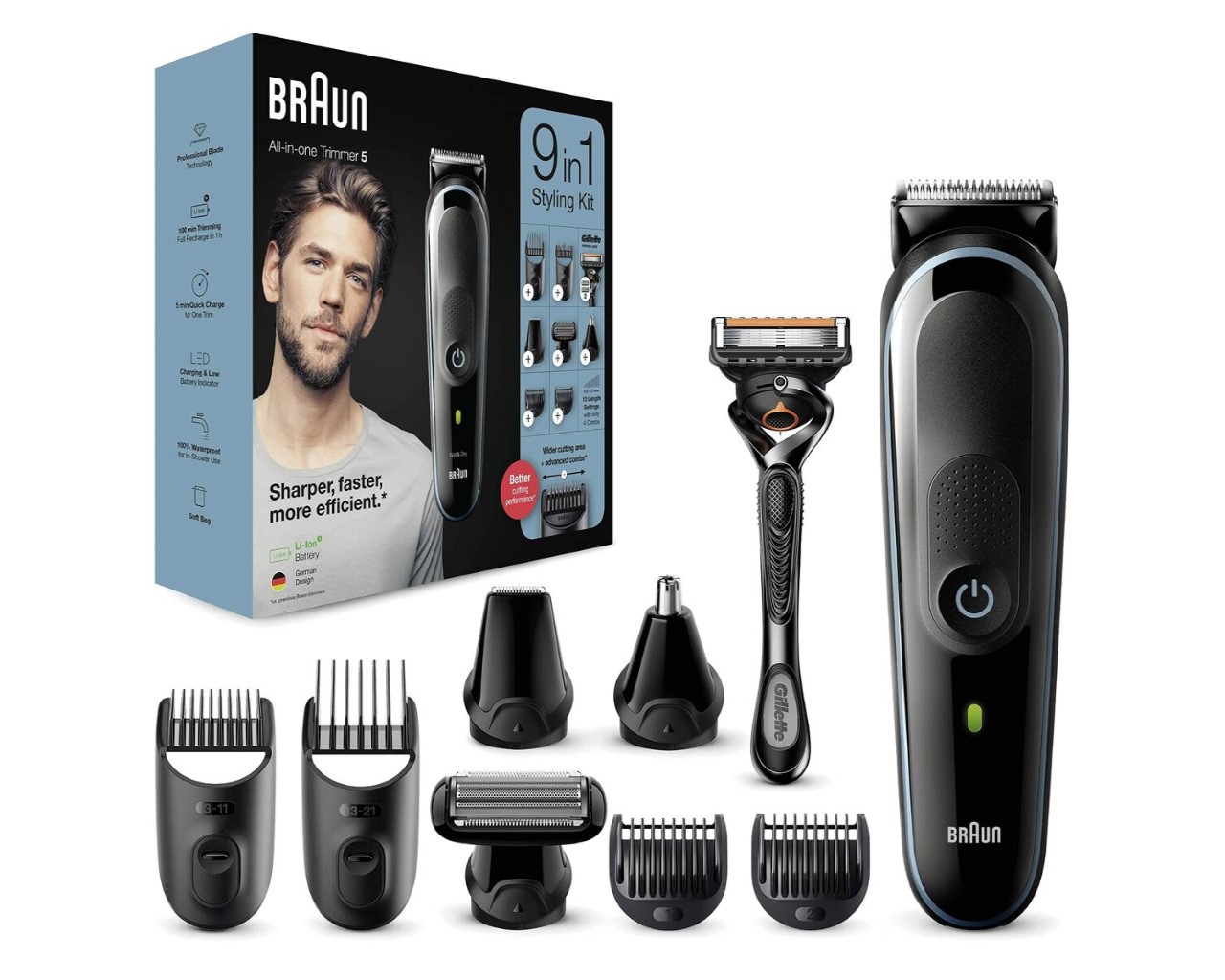 Hair Clippers Braun All-in-one Trimmer 5 (Refurbished A)