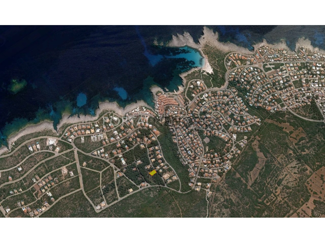 Parcela con vistas al mar en venta en Menorca