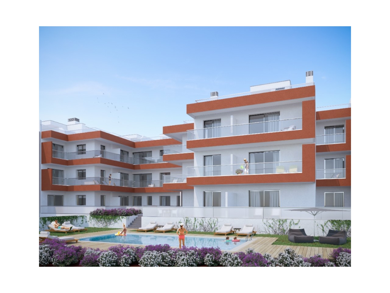 Nouvel Appartement 2 Chambres Avec Piscine Terrasse Et Garage à Tavir