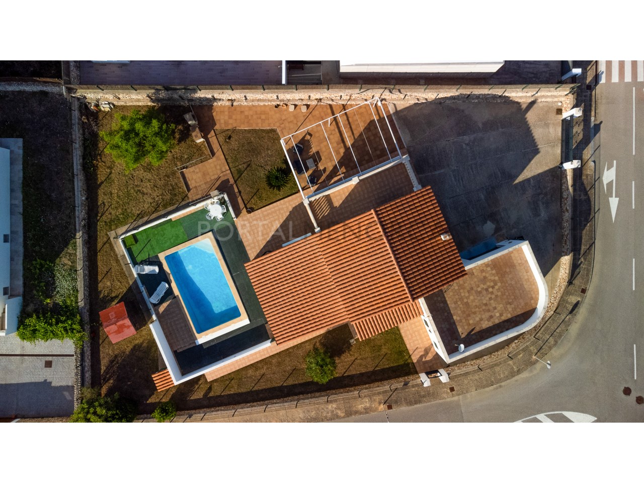 Casa Menorquina con piscina y garaje en Mercadal
