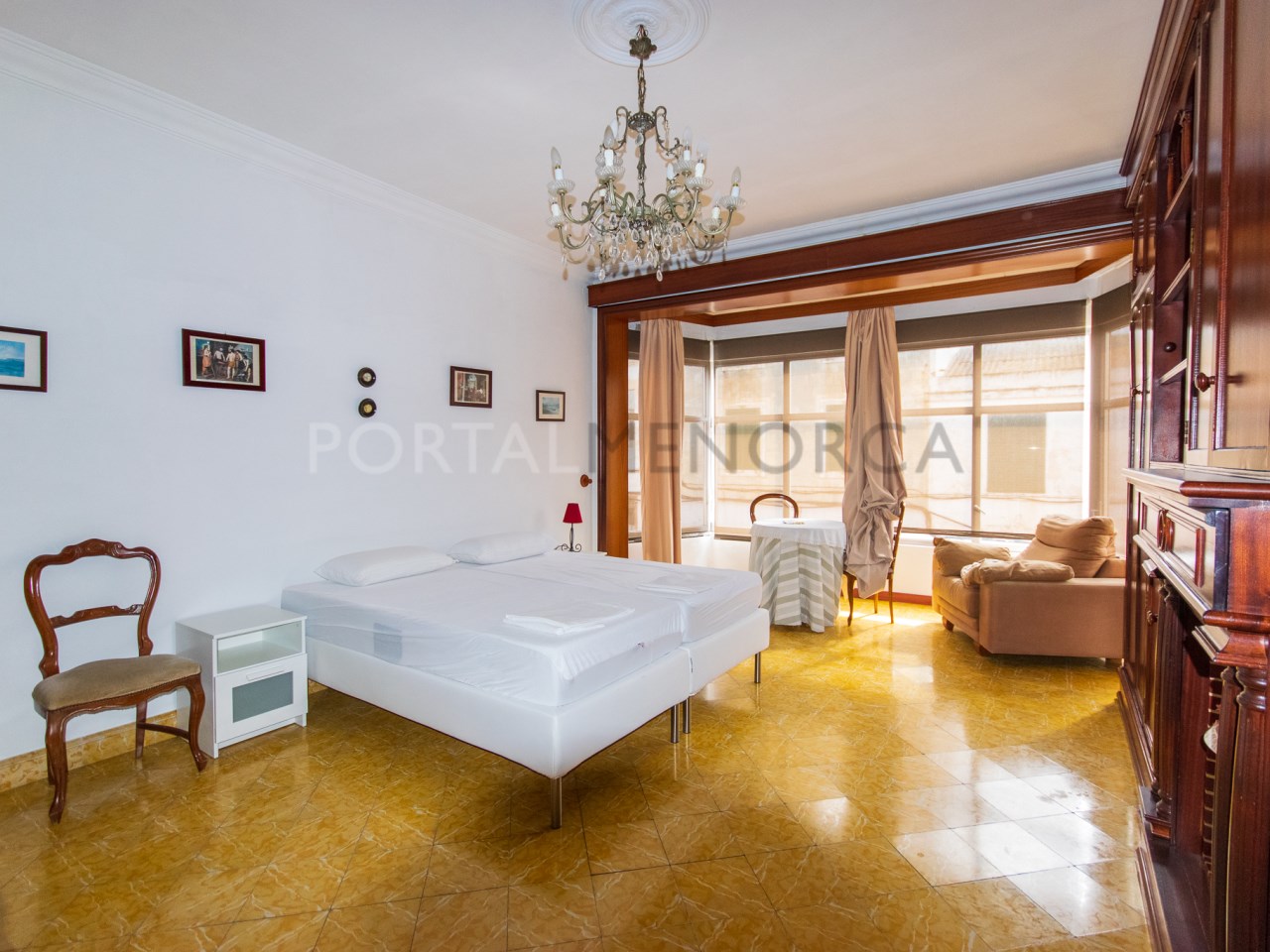 Living-room in whole house with orchard for sale in Alaior