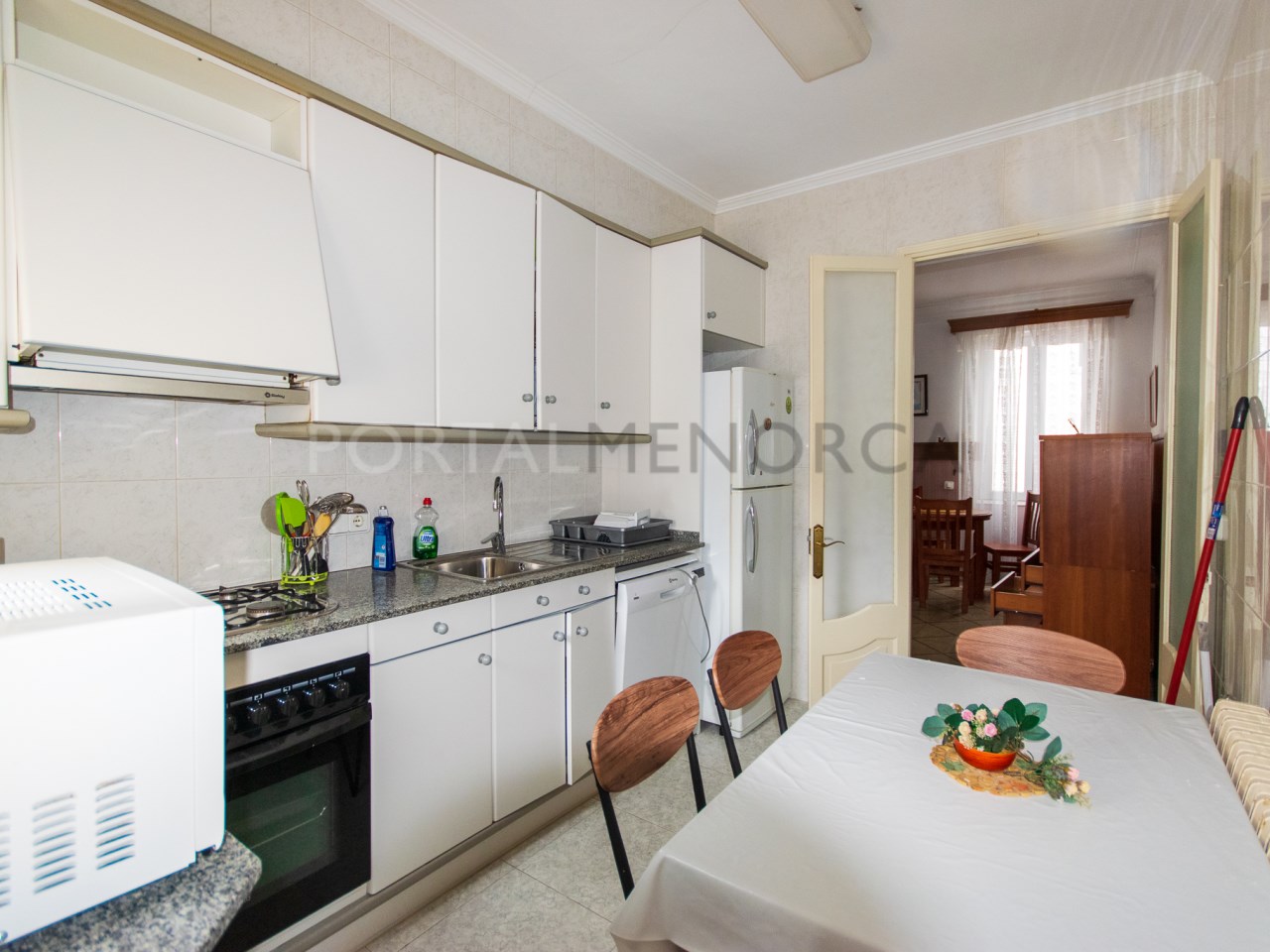 Whole house kitchen with orchard for sale in Alaior