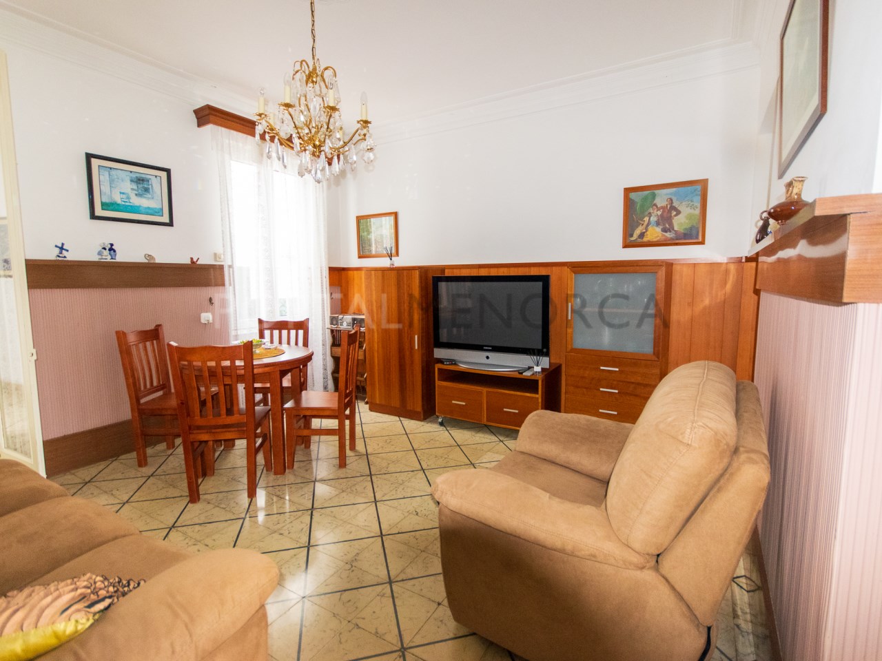 Whole house living room with orchard for sale in Alaior