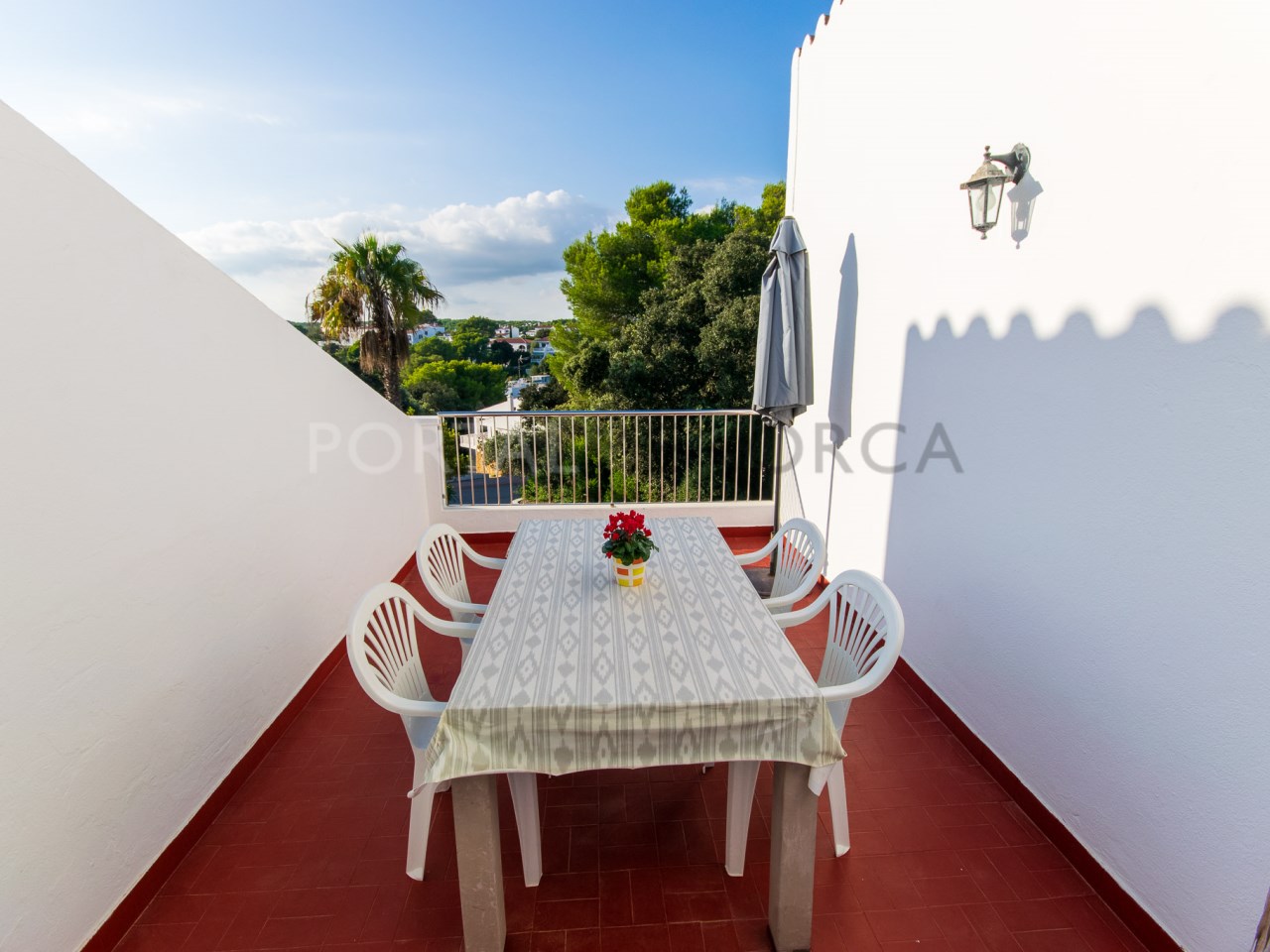 Terrasse de villa avec licence touristique à Cala Galdana