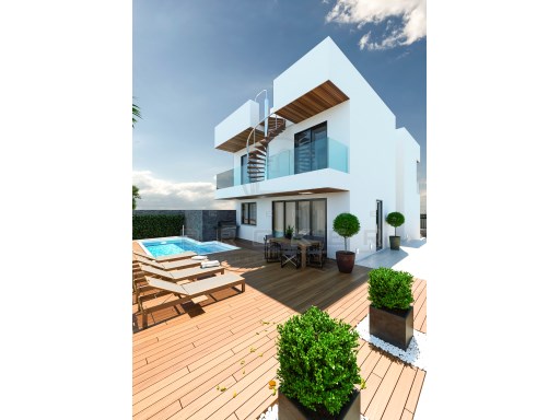 New project of 6 modern style detached villas in a residential area. › Puerto de la Cruz