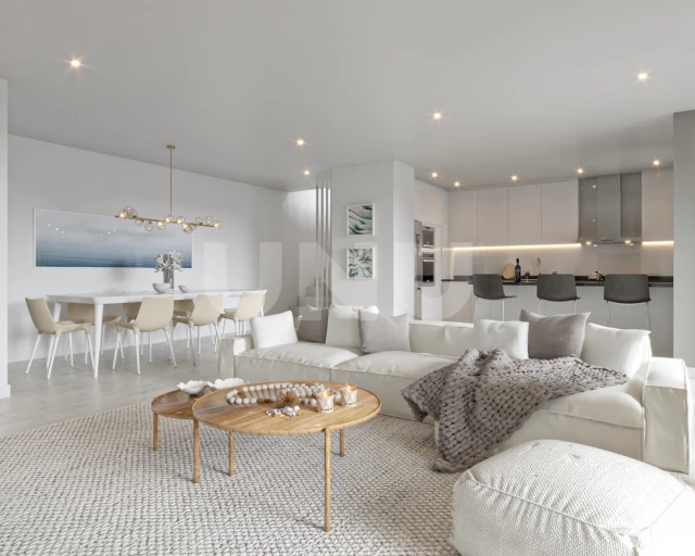 Penthouse exclusiva com 4 quartos e vista deslumbrante em Faro