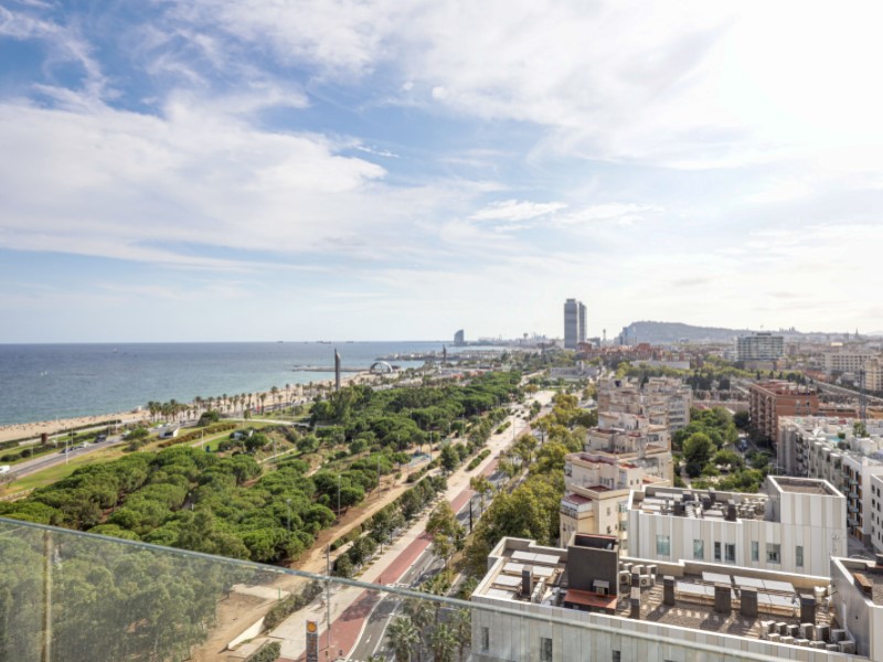 Penthouse for sale on the seafront with panoramic views, in Poblenou 13