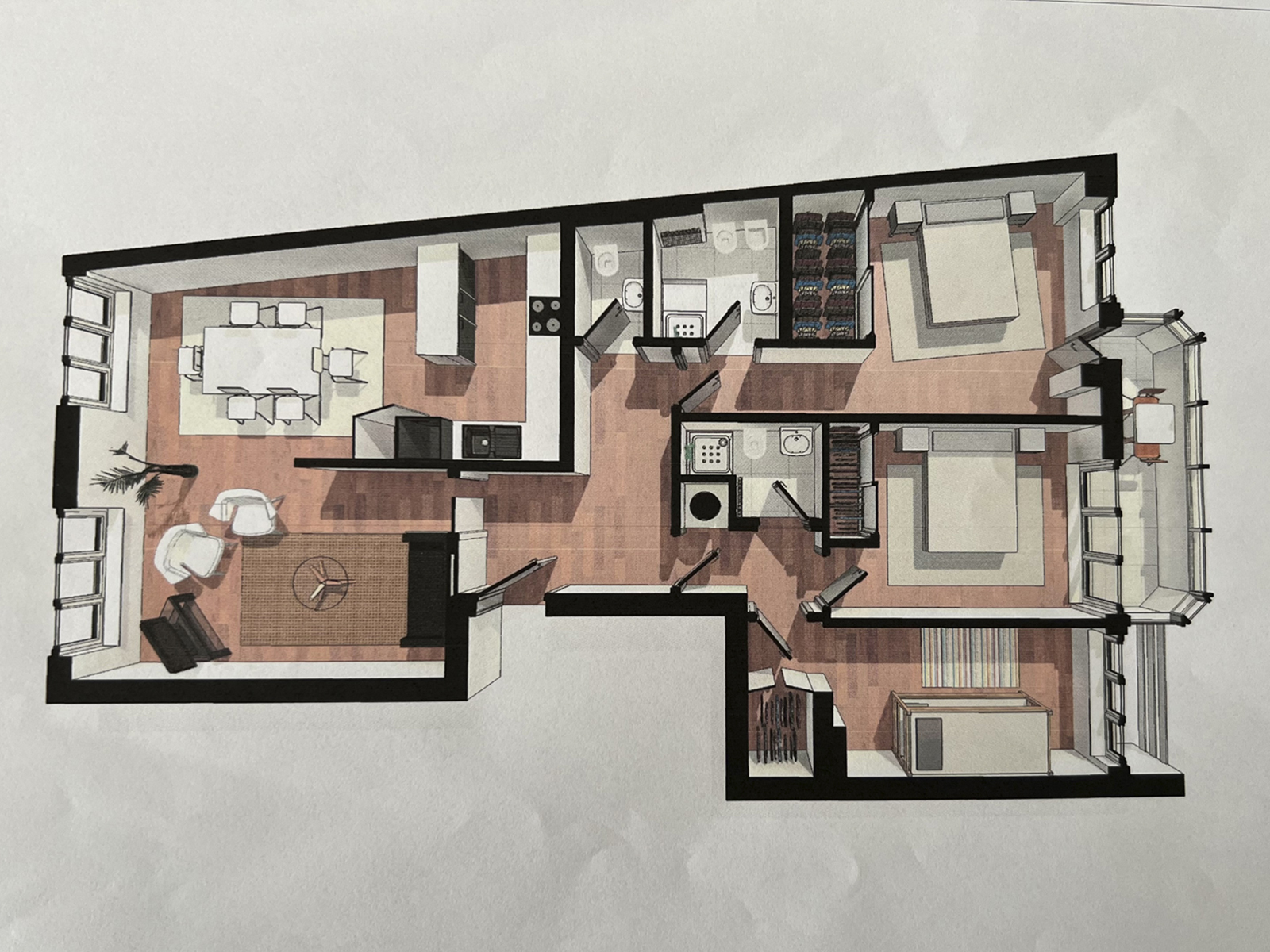 Refurbished Apartment in Largo do Rato (Santa Isabel) – 107.1 m²