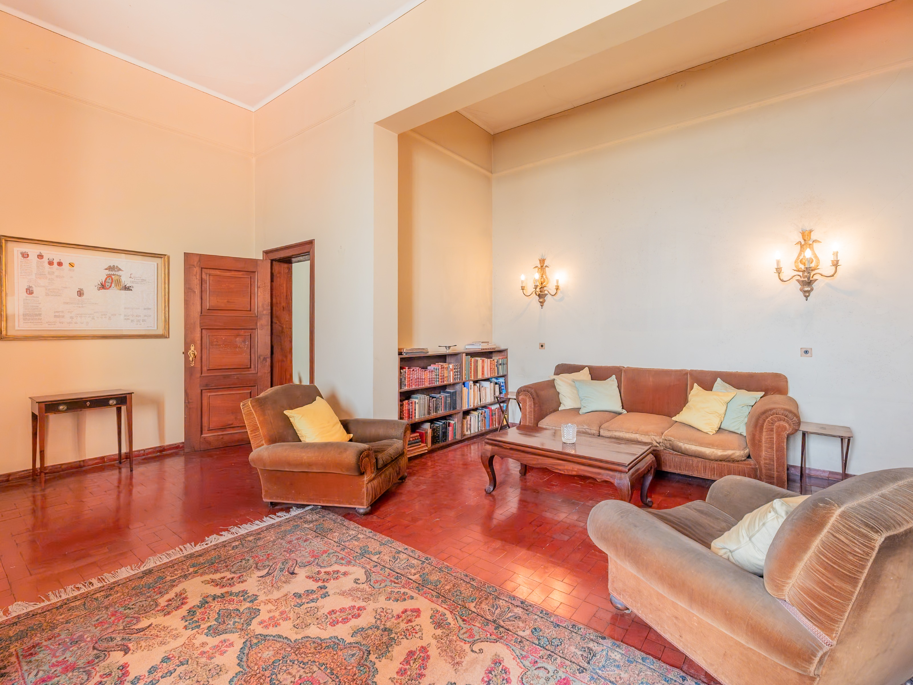 Palácio em primeira linha de mar vista frontal | Oeiras