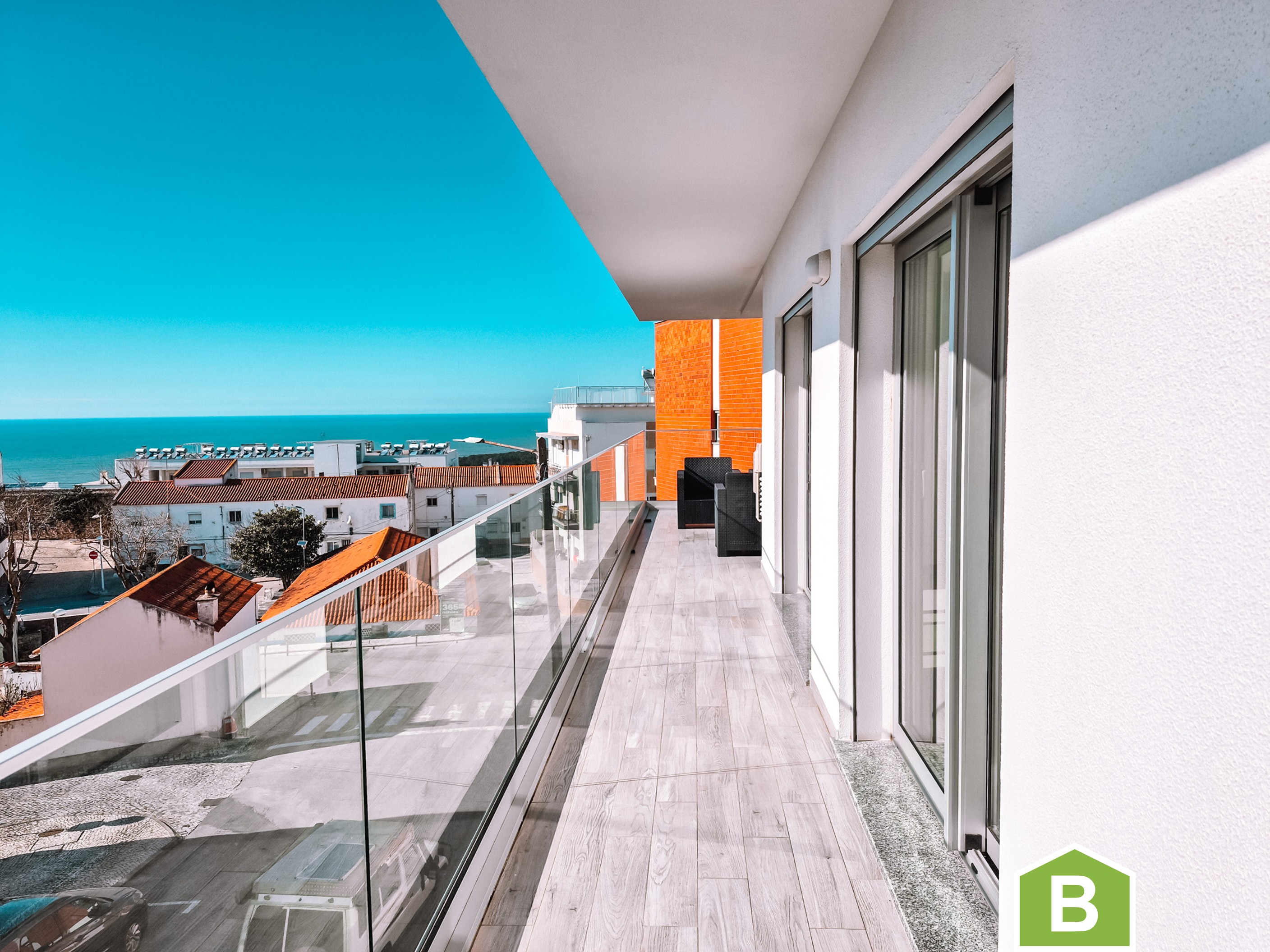 Apartamento Espaçoso com Vista para o Mar - Sítio, Nazaré