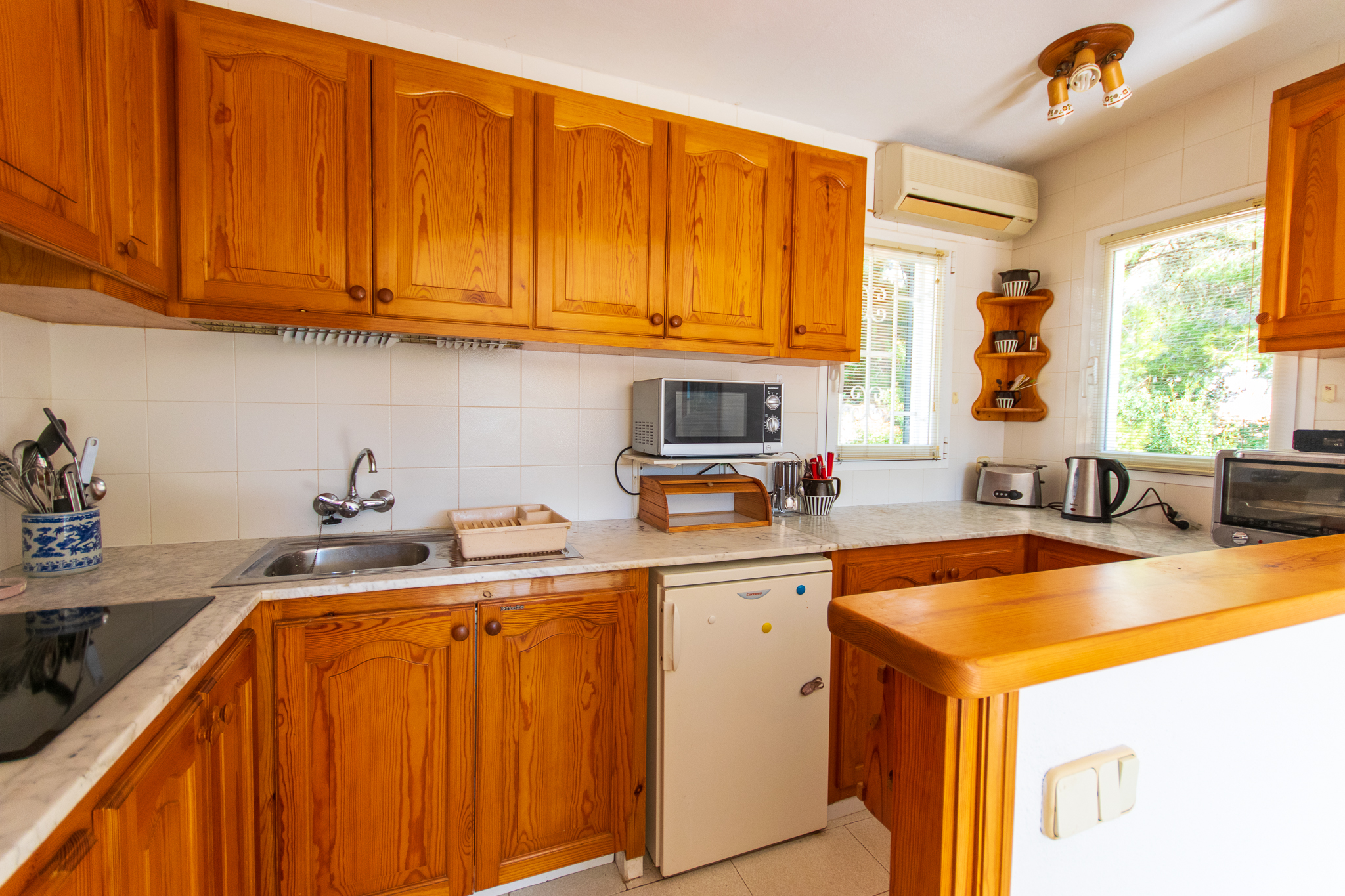 Duplex kitchen with good views in Cala Galdana