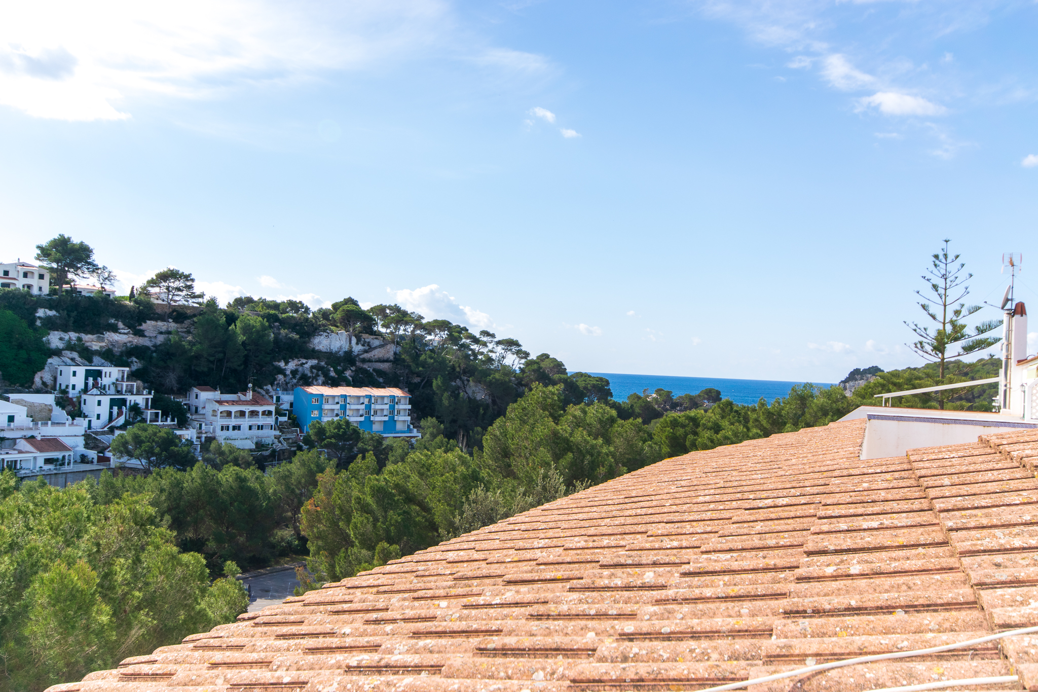 Partial sea views in duplex with good views in Cala Galdana