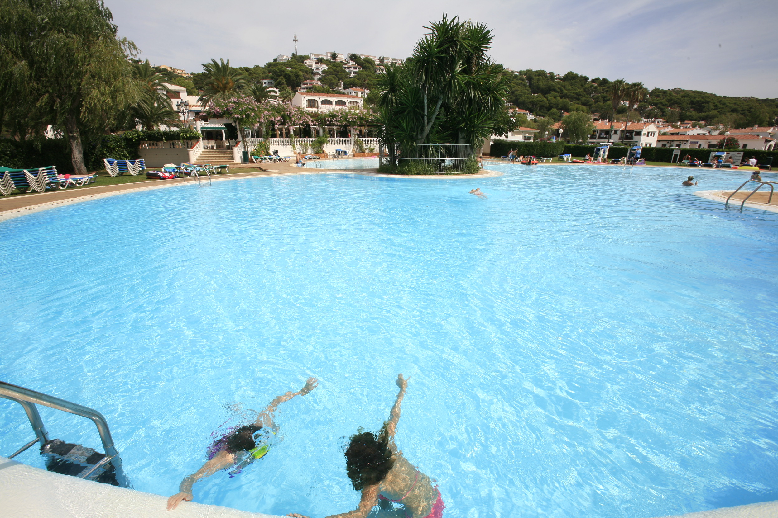 Bar-Restaurant Swimming Pool with Swimming Pool and Leisure Area in Son Bou