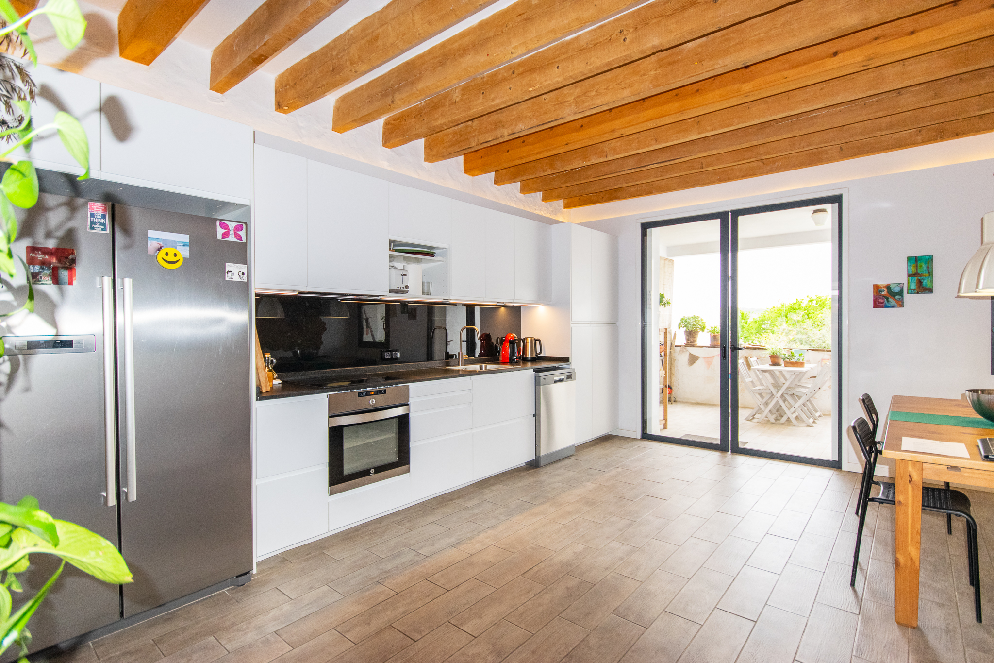 Kitchen in charming renovated house with 3 bedrooms in Alaior