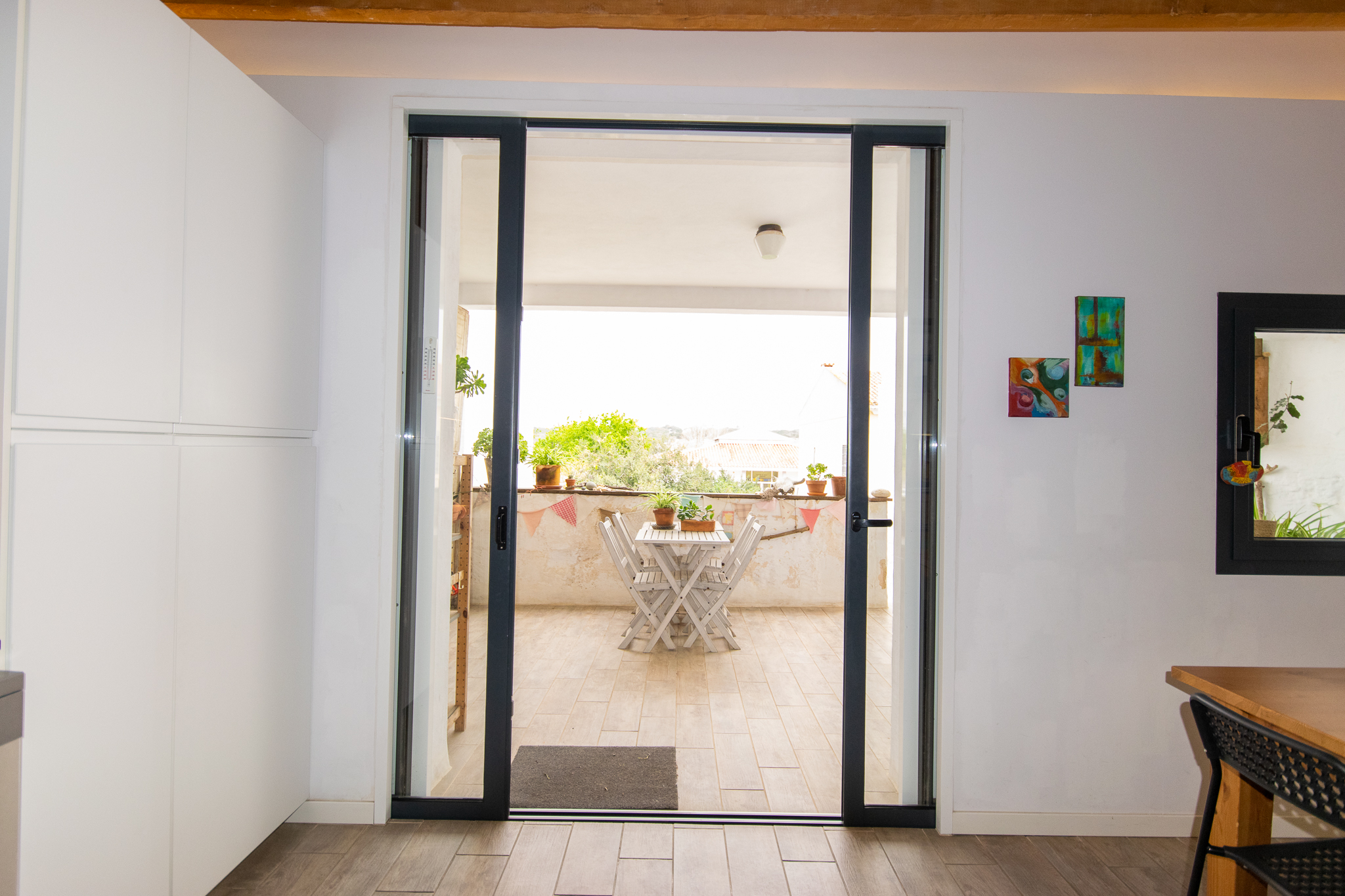 Access covered terrace in charming renovated house with 3 bedrooms in Alaior