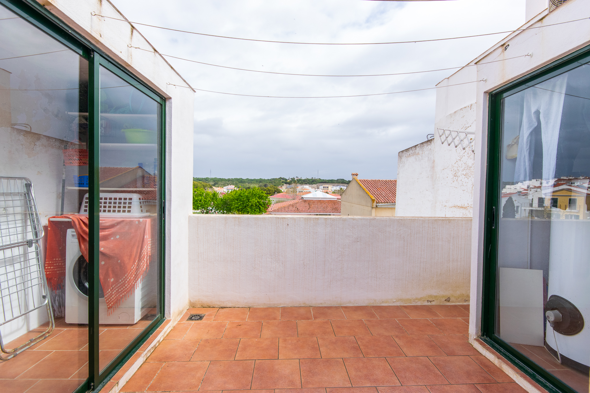 Upper terrace in charming renovated house with 3 bedrooms in Alaior