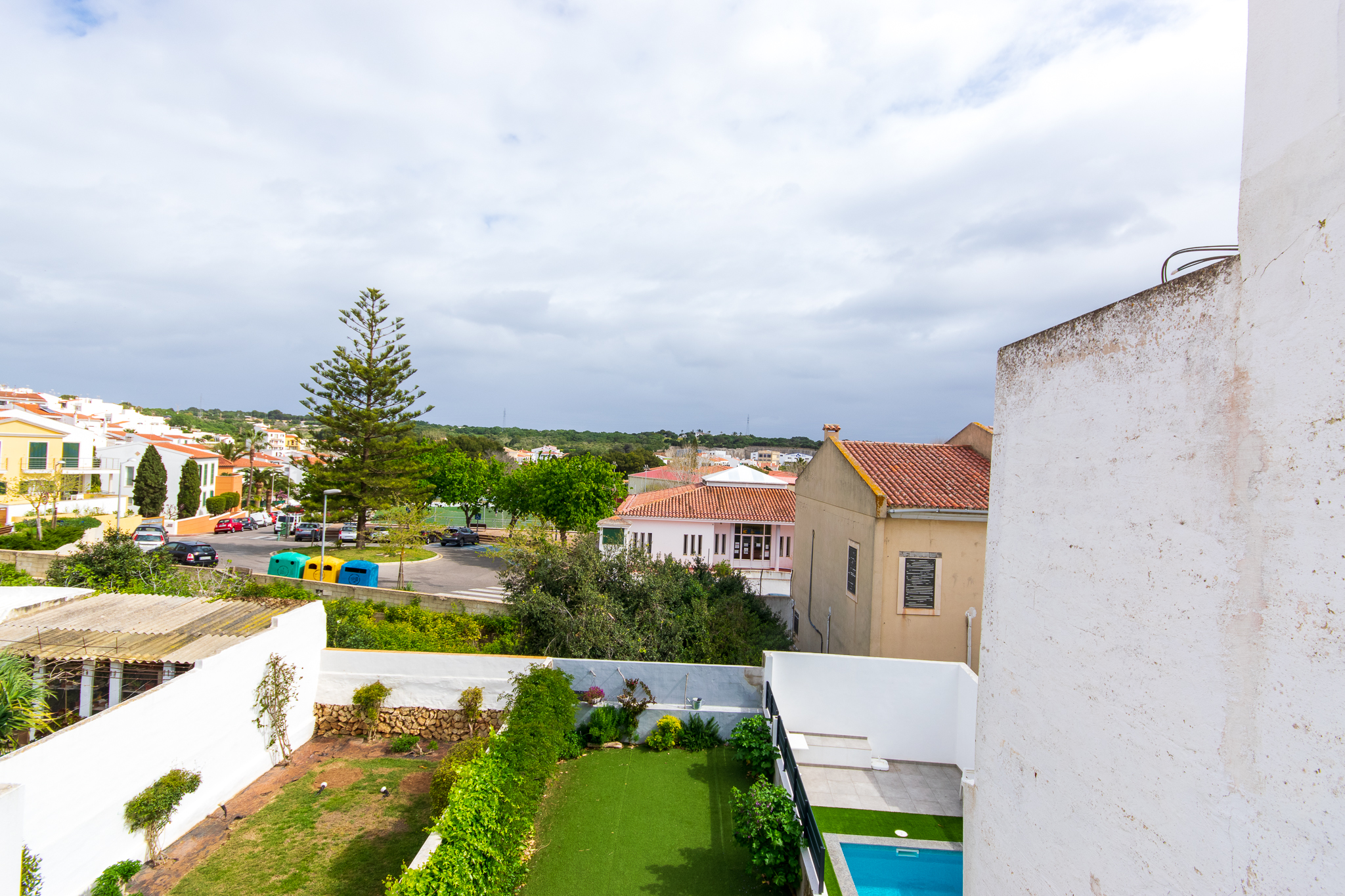 Views from terrace in charming each renovated with 3 bedrooms in Alaior
