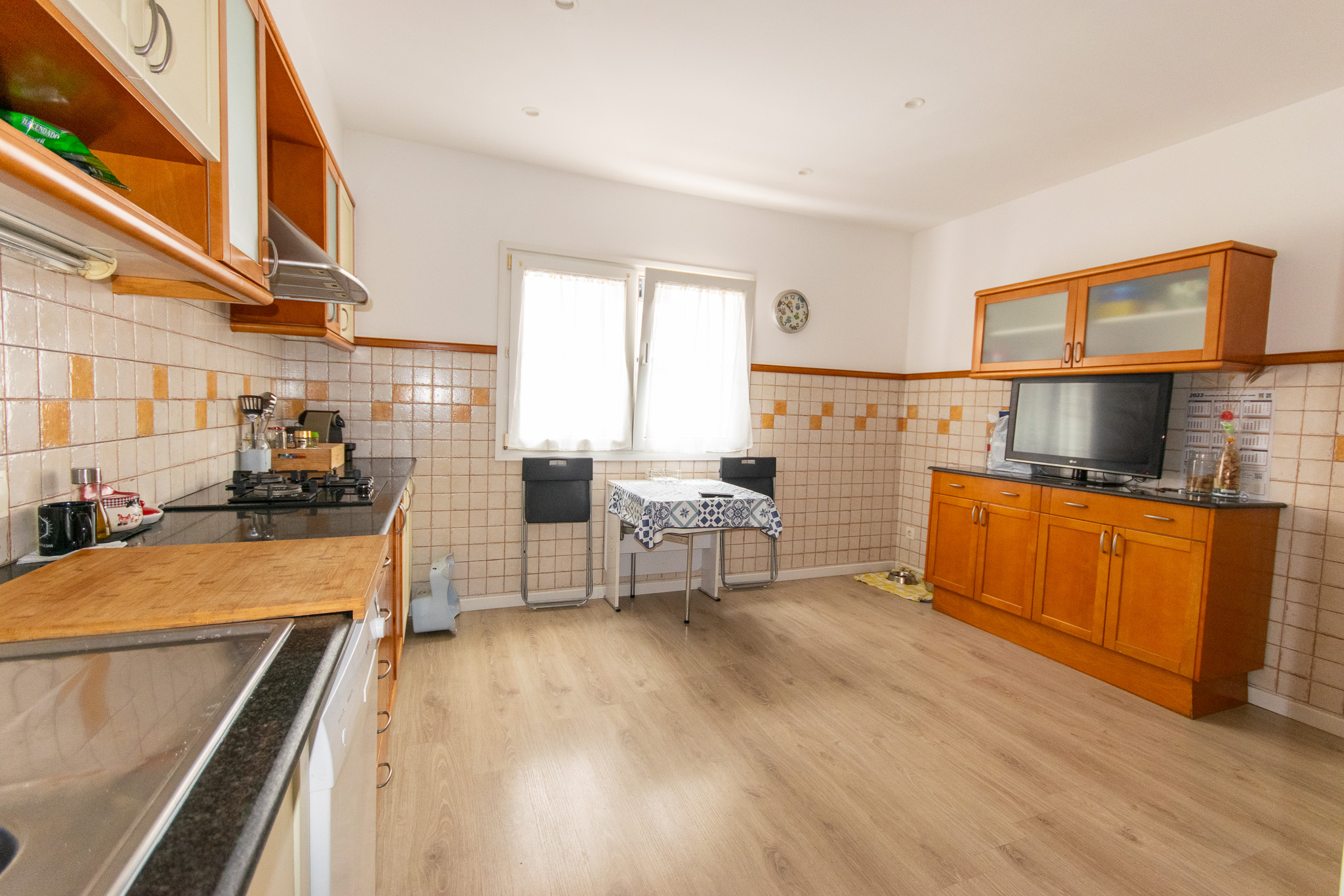 Duplex kitchen with large terrace in Mercadal