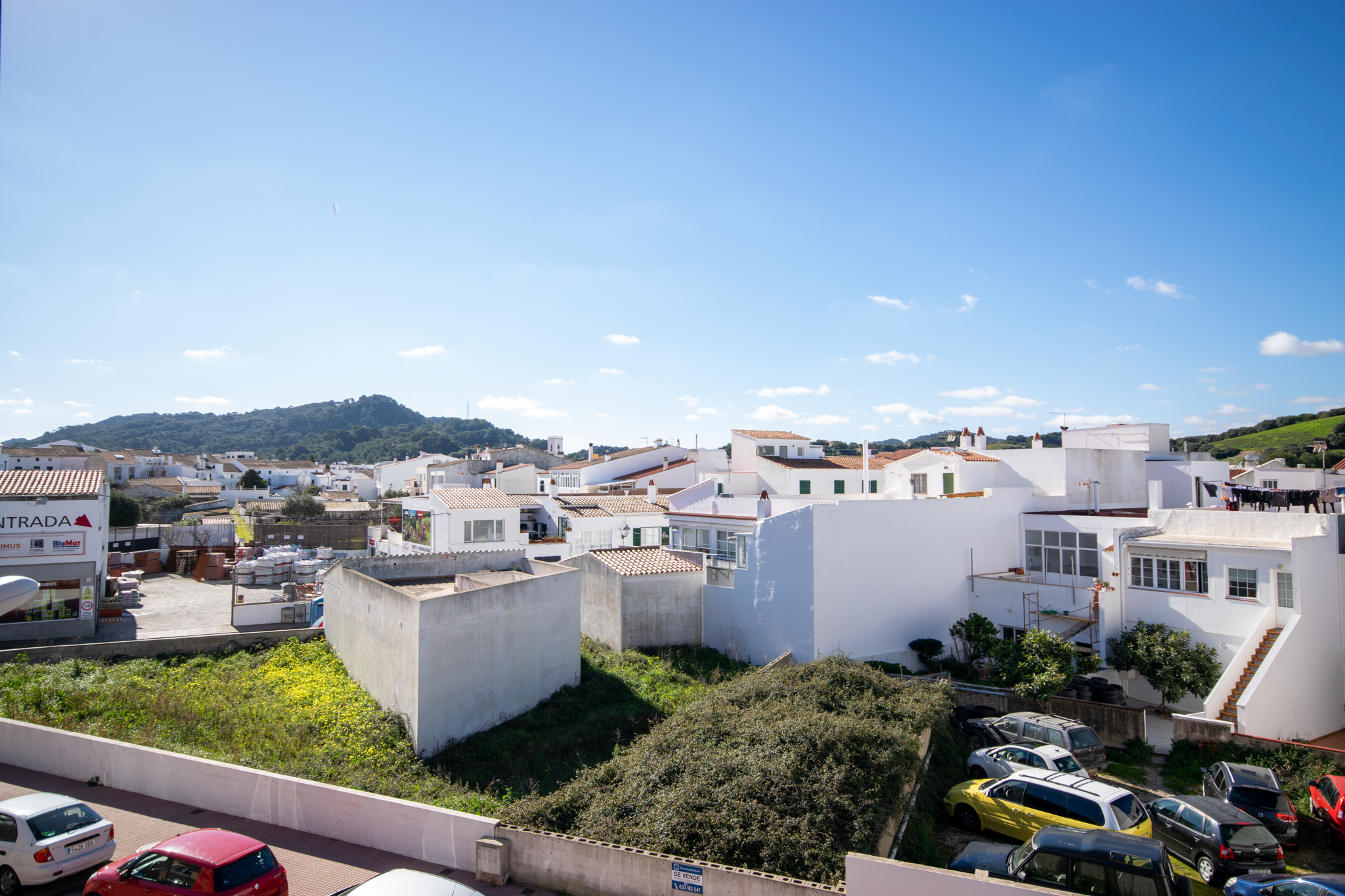 Views in 2-bedroom flat with terrace for sale in Es Mercadal