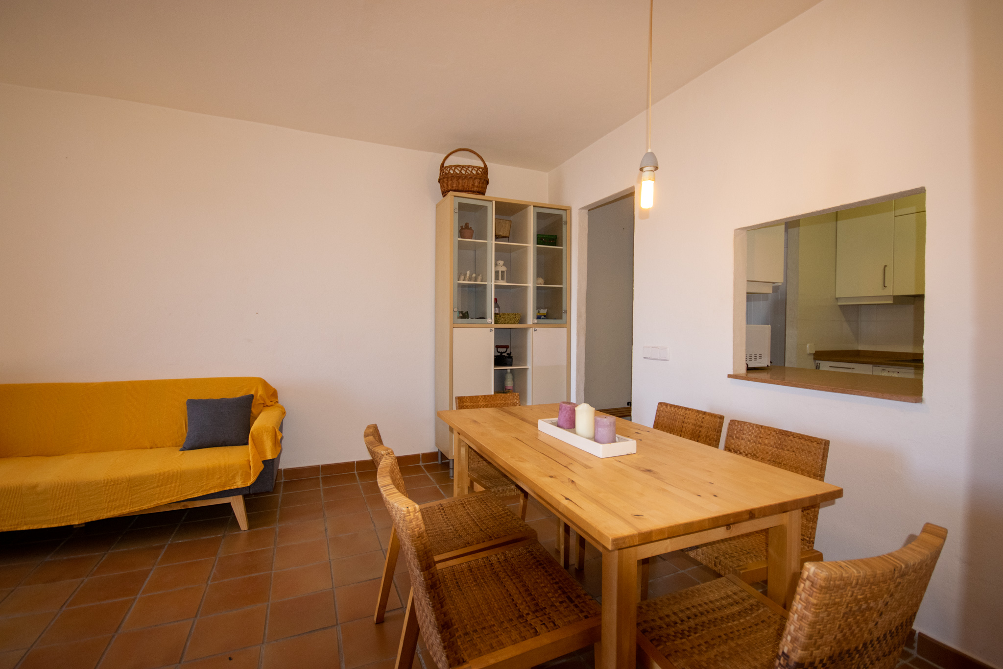 Salon-salle à manger de 2 chambres avec terrasse à vendre à Es Mercadal