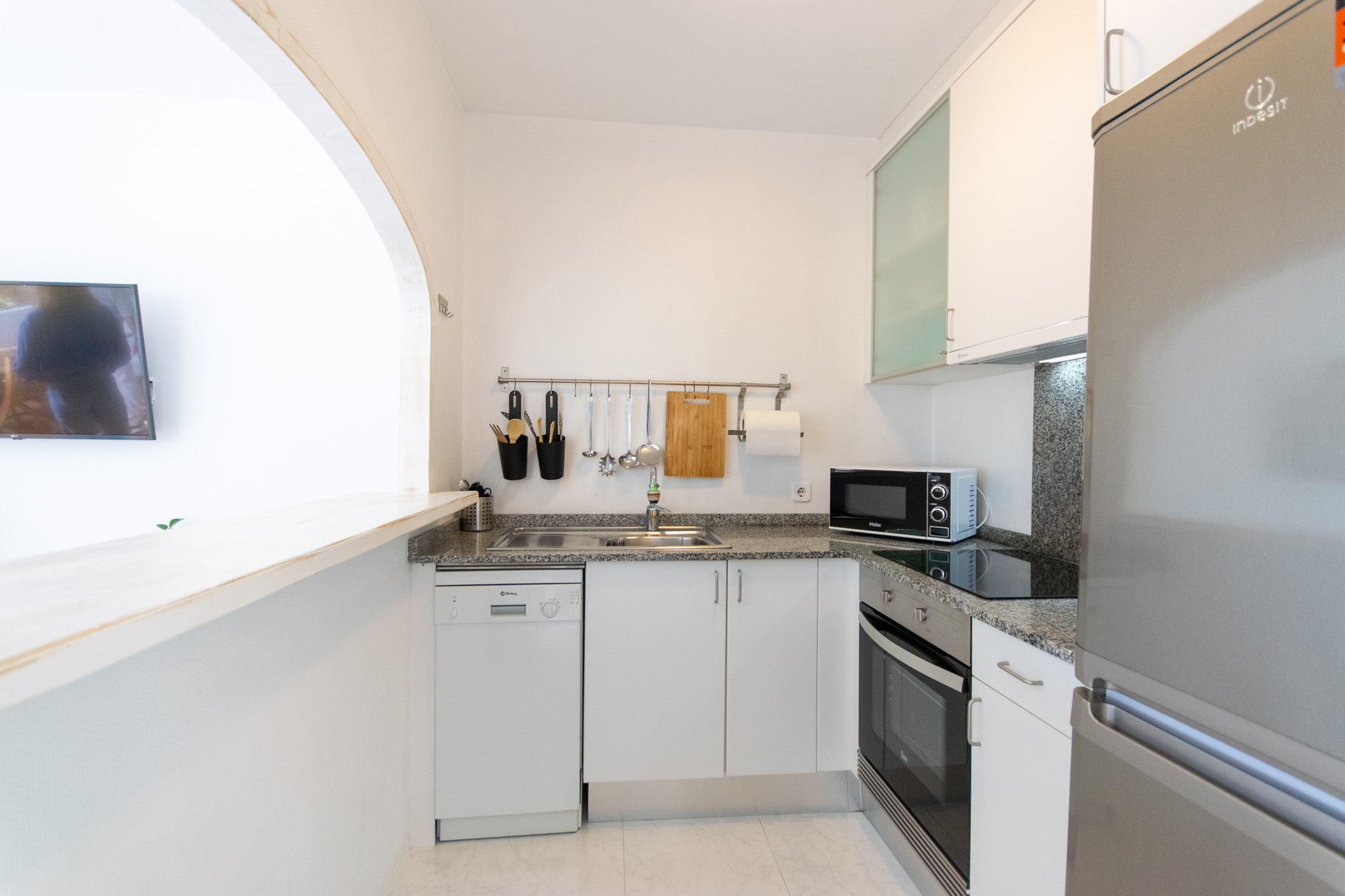 Kitchen of a beautiful renovated flat in Son Parc